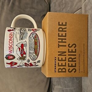 NIB ☕️ Starbucks WI UW-Madison Been There Series Campus Collection Coffee Mug